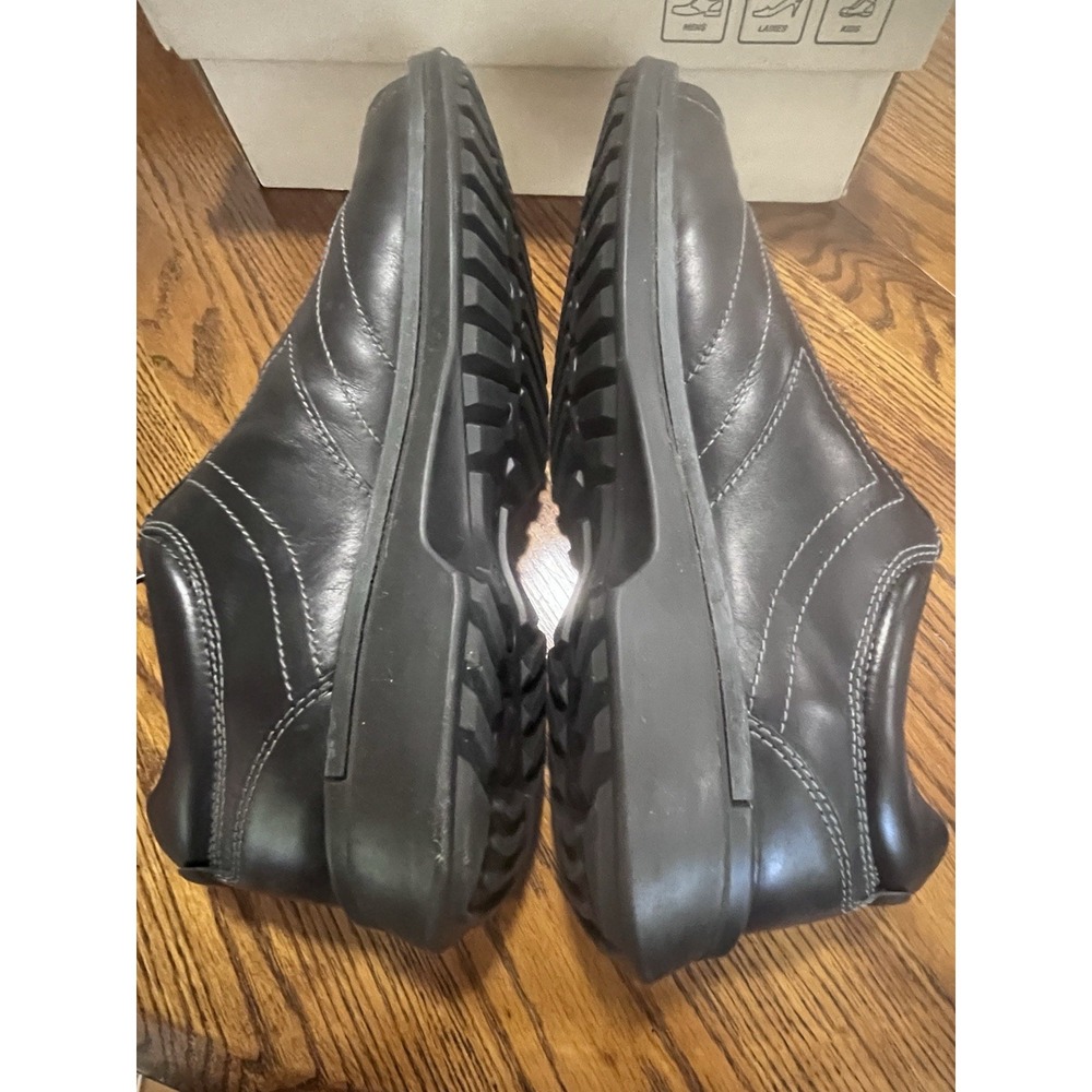 ECCO Light Neoflexor Shock Point Black Leather Lace Up Comfort Shoes 46, 12-12.5 - Picture 4 of 10